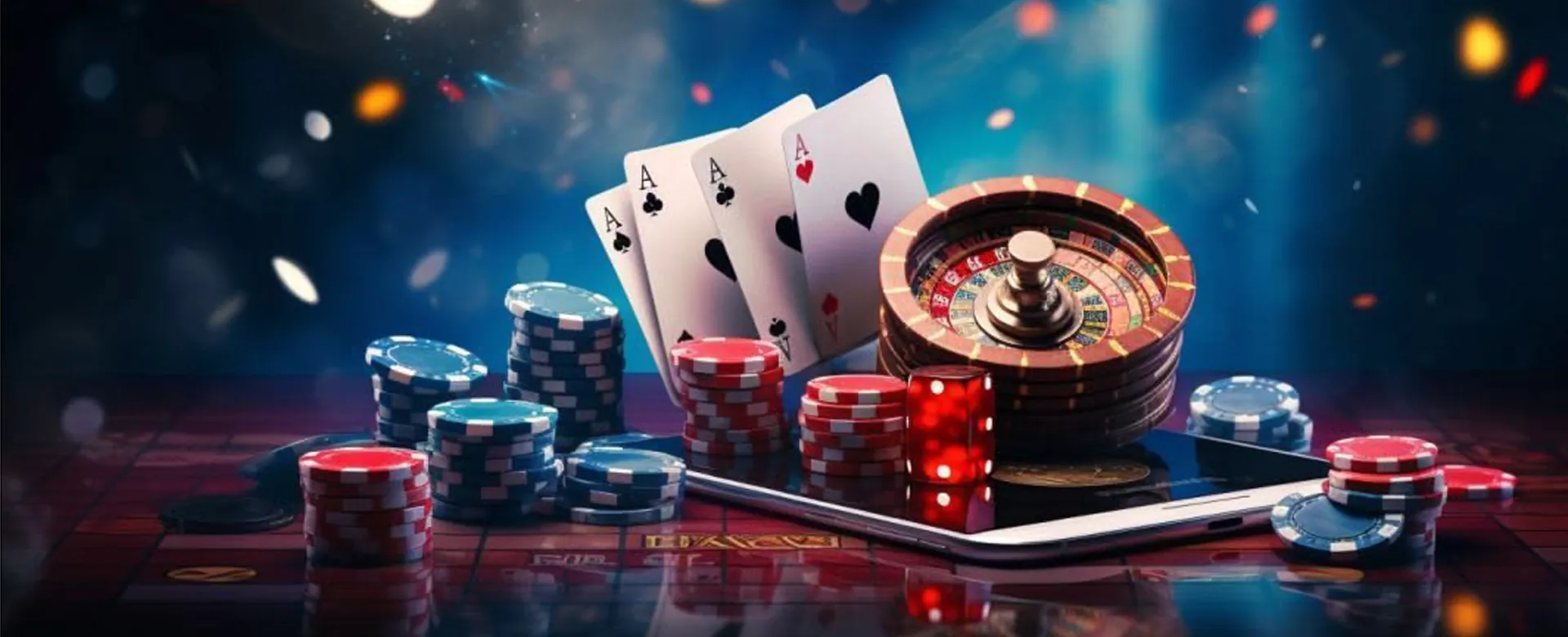 Dynamic background for 8K8 Casino Login page with exciting casino elements